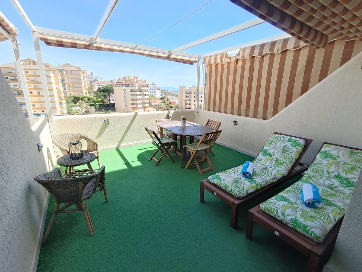 "Vive Benal Beach" Estudio Gran Terraza Y Parque Acuatico 1319 Benalmádena Εξωτερικό φωτογραφία